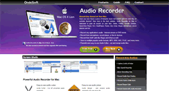 Desktop Screenshot of macaudiorecorder.com