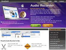 Tablet Screenshot of macaudiorecorder.com